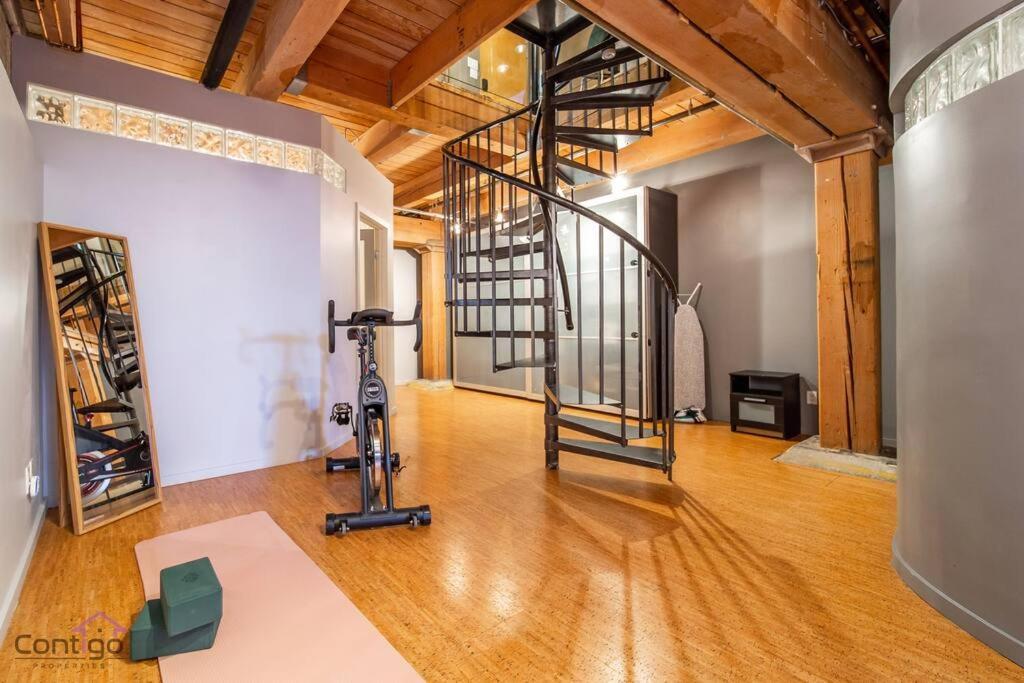 Historic Jd Loft, Near Ice District, Rogers Place, Ug Parking إيدمونتون المظهر الخارجي الصورة
