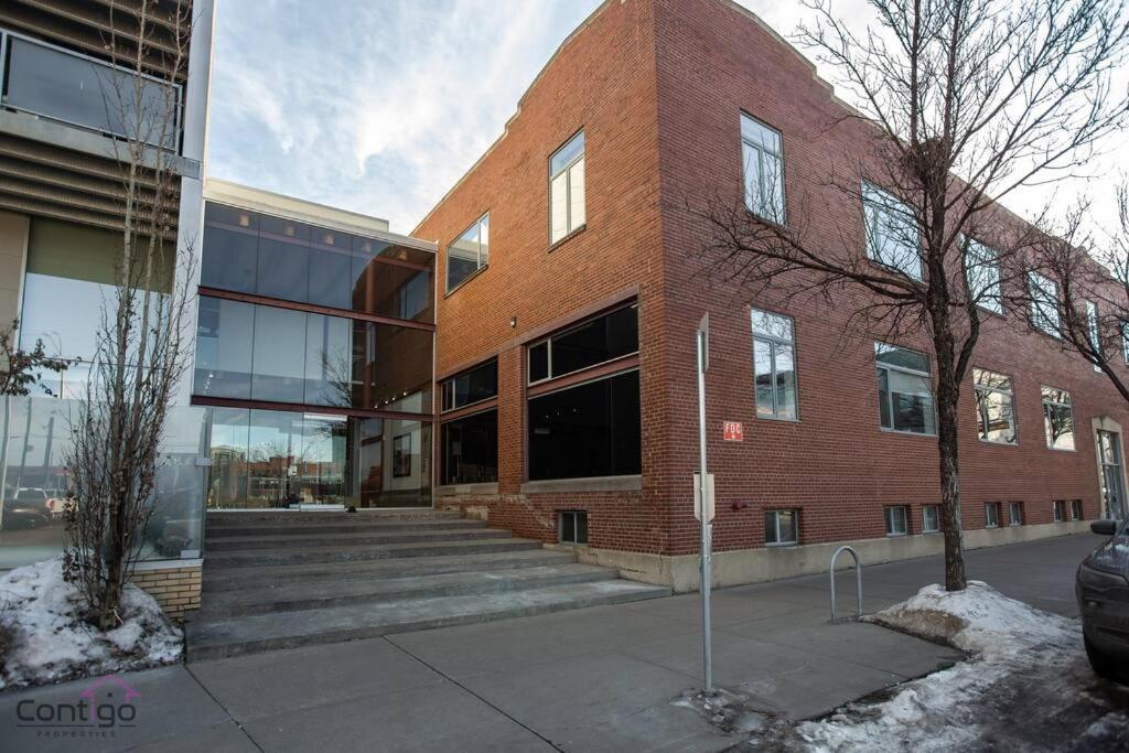 Historic Jd Loft, Near Ice District, Rogers Place, Ug Parking إيدمونتون المظهر الخارجي الصورة
